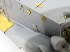 PE Set Hinges for scale model Soviet AFV 1930s 1940s 1:35