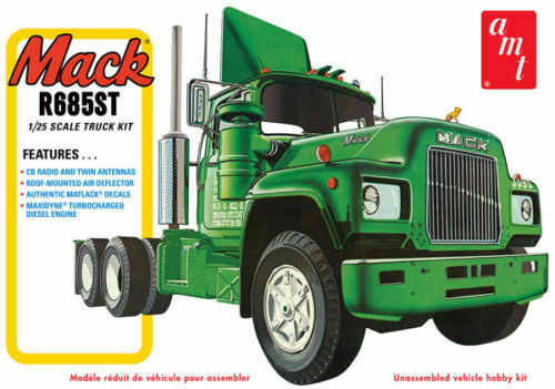 AMT 1039 MACK R685ST TRACTOR 1/25 SCALE PLASTIC MODEL TRUCK KIT (New Inventory)