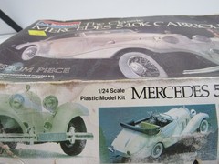 Monogram The Classic Mercedes 540K Cabriolet Car Model Kit