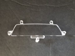 1991 Chevy S-10 Lowrider REAR WINDOW from Revell 1:25 Model Kit 91 Chevrolet