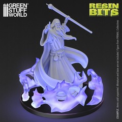 Energy Waves 1:48-1:35 – Resin, miniature, magical spell