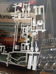 Complete M19C No Instruction ’57 CHEVY NOMAD Model Kit #H-1260-200 1/25 1969