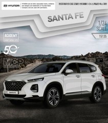 1/24 HYUNDAI SANTA FE TM Car Academy Hobby Model Kit #15135