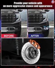 FLYCLE 6 Lug 6×5.5 Hubcentric Wheel Spacers for 1999-2026 Chevy Silverado 1500,