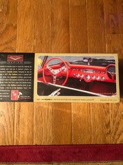 AMT 1957 Chevy Corvette Convertible Model Kit 1:25 Culture Series Sealed 1016/12