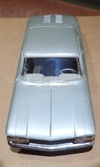 AMT promo car 1962 Chevrolet Corvair Monza 900 metallic silver/tan chevy