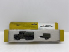 Roco / Herpa Minitanks US M-929 6×6 Truck W/M105 Trailer 5022 NIB factory Paint