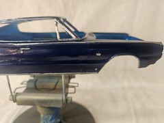 Body Shell 1967 Dodge Charger 1/25 MPC, grill, clear hood, 2 tires with wheels,
