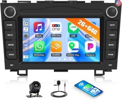 CAMECHO 2G+64G Android Car Radio for Honda CRV 2007-2011?7? Touchscreen Car