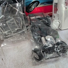 Vintage MPC 1968 Corvette Sting Ray 427 Hardtop 1/20 Partial Build
