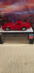 1994 and 95 Chevrolet Corvette ZR-1s. 1/25 promos AMT in Torch Red. 95 last ZR-1