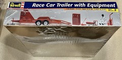 🏁 REVELL Vintage Race Car Trailer with Equipment (Factory Sealed) #85-2993 🏁