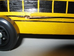 Pinewood Derby Car + extra car kit