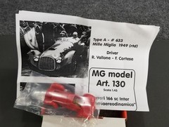MG Model 1/43 Scale Kit ART. 130 Ferrari 166 SC Mille Miglia 1949-51-52