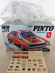 *L@@K! *RARE *ORIGINAL VINTAGE AMT NEW FORD 1973 PINTO DRAG KIT **SEALED-BAG!