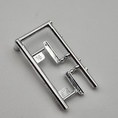 Revell 1/25 Chevy S-10 Lowrider 85-2569 Parts Kit Bash Chrome Pieces #16 #17