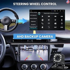 Car Radio Stereo with HiFi Audio for Toyota Corolla 2014-2017 with Wireless