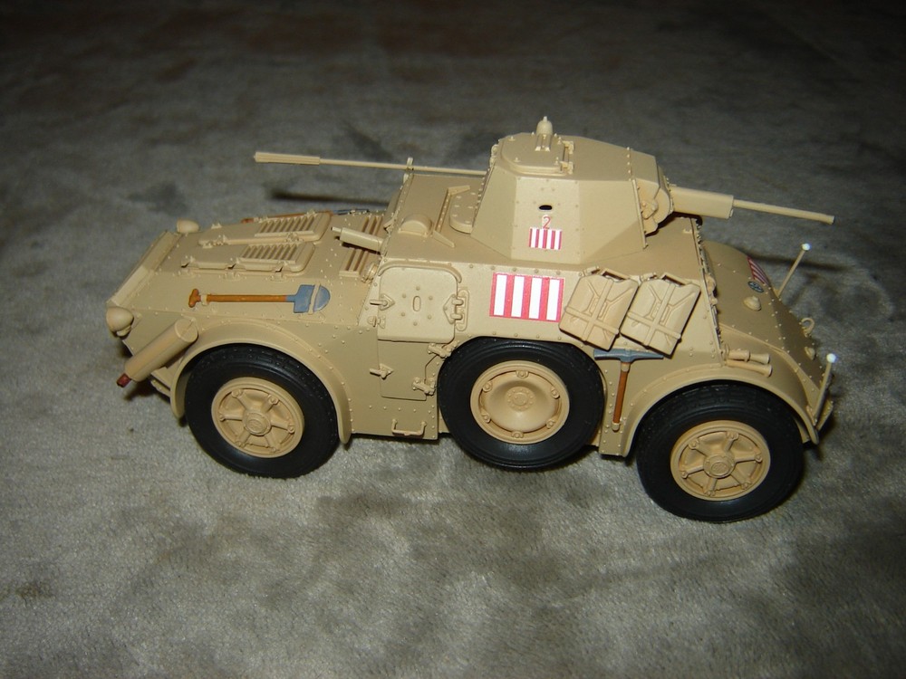 Built Vehicle/Tank 6 inches long Well Built & Painted Excellent Cond Nice Detail