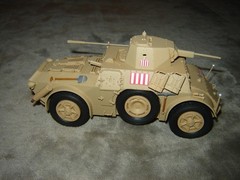 Built Vehicle/Tank 6 inches long Well Built & Painted Excellent Cond Nice Detail
