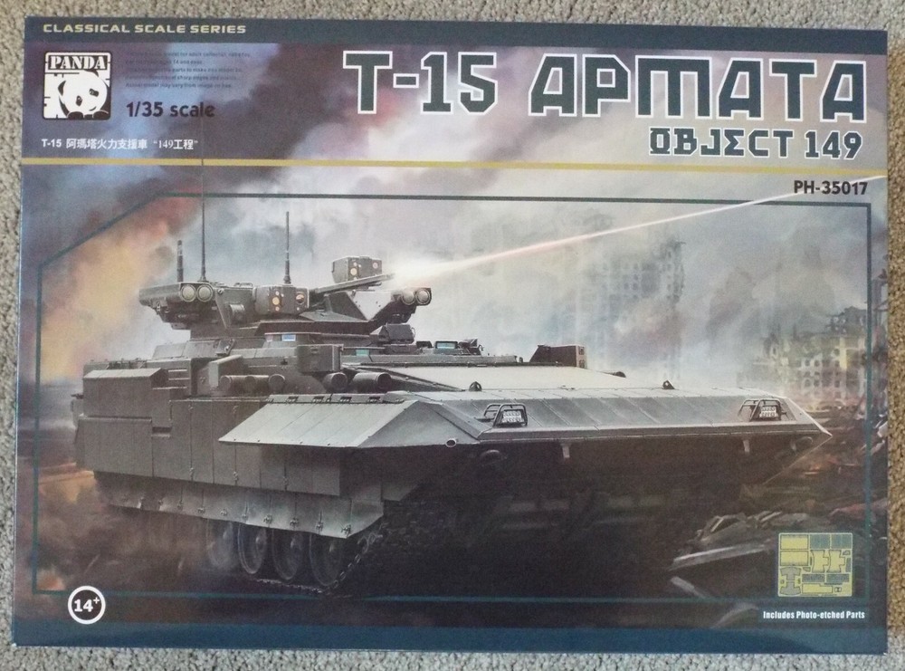 1/35 T-15 Armata Object 149 Panda Hobby #35017 RARE OOP Factory Sealed MISB