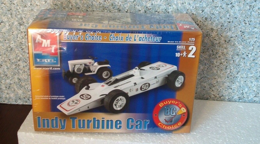 INDY TURBINE CAR 1:25 scale AMT/Ertl Kit 2003 Buyer’s Choice Limited Edition