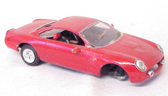 JUNKYARD PARTS RESTORATION CLASSIC RED VINTAGE MODEL KIT CAR VEHICLE