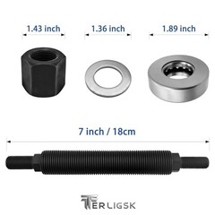 66515 Harmonic Balancer Installer Tool, Compatible with Chevy Small Block &