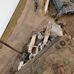 1/35 WWII German Tanks France Time Out Soldiers Museum Quality Diorama Built