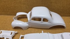 1940 FORD Standard Coupe BODY SHELL & MORE 1/25 Scale Monogram NEW Model PARTS