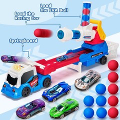 BainGesk Semi Truck Toys Car for 3, 4, 5, 6, 7, 8 Years Old 6 x 10 x 4 inches