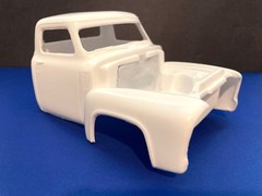 1953 FORD F-100 CHOPPED RESIN CONVERSION KIT for AMT 1953 FORD PICKUP TRUCK KITS