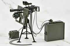 TomyTec Little Armory 1/12 MACHINE GUN M134 Defensive Config Model Kit #LD052