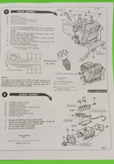 Instruction Sheet Jungle Jim Chevy Vega Funny Car 1/16 Same as REVELL