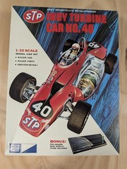 1967 MPC 1/20 Scale Andy Granatelli’s Revolutionary STP Indy Turbine Car #40 NOB
