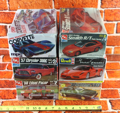 Revell MPC AMT Car Model Kit # 30032, 30046, 8072, 6310, 842/12, 85-2192 SEALED