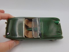 Vintage Model Car Metal 5 1/2″ Long Built 1960’s Austin Healey Sprite Green