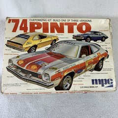 Vintage MPC ‘74 Ford Pinto Plastic Model Kit 1-7412-250 “built”