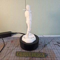 Female V Figurine 1/10 Cyberpunk 2077 DIY Kit 13 pcs FDM 3D Printed
