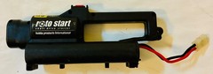 Collectible model racer O.S. car with O.S. Max model engine – unknown condition