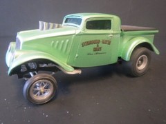 Steinberg , Hayes & Riley 33 Willys Pickup AA/GS 1/25 Decal from Fremont Racing