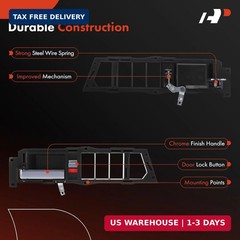 A-Premium – Interior Door Handle Front Left Driver Side – Compatible with Chevy