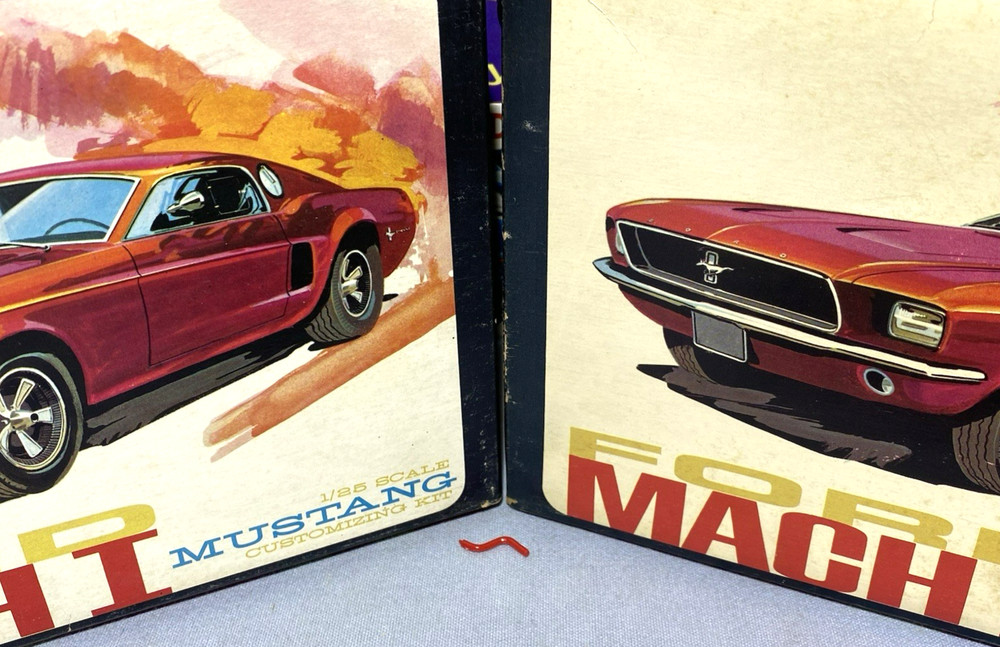 AMT 1968 FORD MUSTANG “MACH 1” ANNUAL #2148-200 MPC NOS UPPER RADIATOR HOSE ONLY