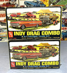 AMT/ROUND2 “INDY DRAG COMBO” NOVA F/C 3in1 KIT#AMT1520 1/25 BRAND NEW RE-RELEASE