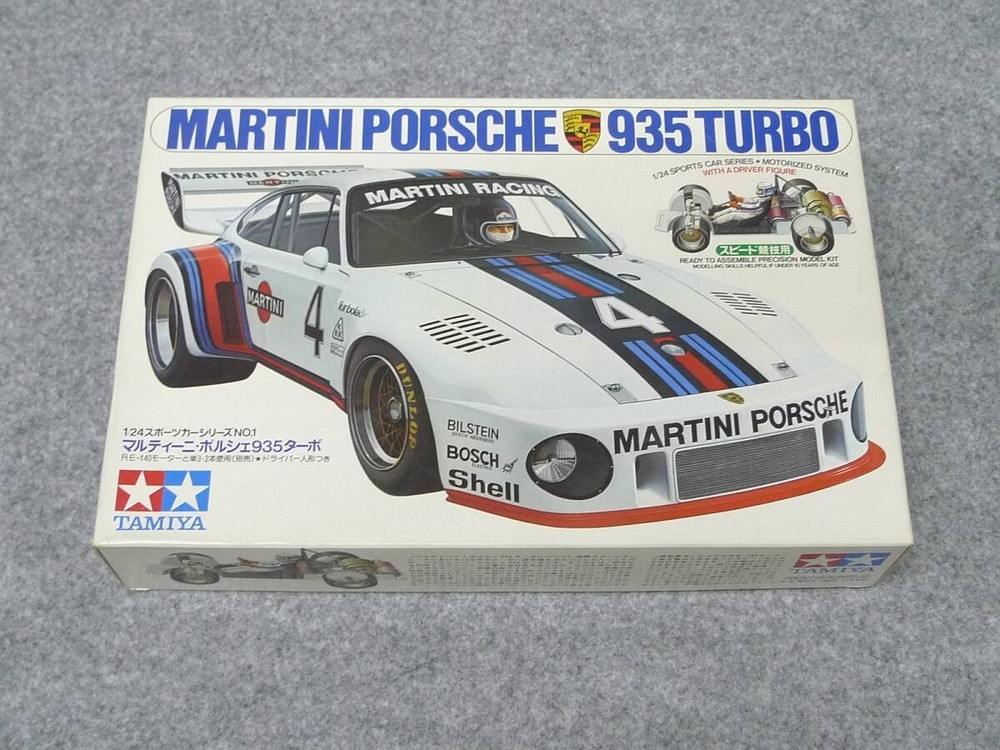 1/24 Martini Porsche 935 Turbo TAMIYA Sports Car Series NO1 Collectables 17+
