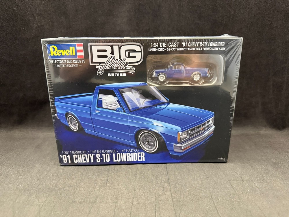 Revell ’91 Chevy S-10 Lowrider Pickup – 1:25 Scale Plastic Model Kit 14562