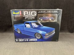 Revell ’91 Chevy S-10 Lowrider Pickup – 1:25 Scale Plastic Model Kit 14562