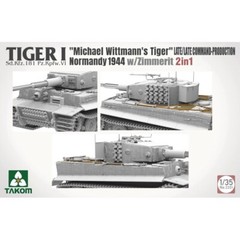 Takom #2201 1/35 TIGER I Sd.Kfz.181 Pz.Kpfw.VI Ausf.E Michael Wittmann’s Tiger