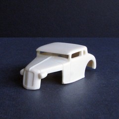 Jimmy Flintstone 1933 Plymouth slot car H:O scale resin body JFSL49