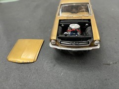 C3 AMT 1965 ? Ford Mustang Fastback Annual built Vintage Car model 1/25 McM.