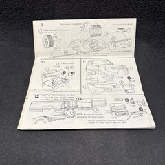 MPC Dodge Off Road Camper 1-0412 Instructions Original Manual 1976 Mopar RARE